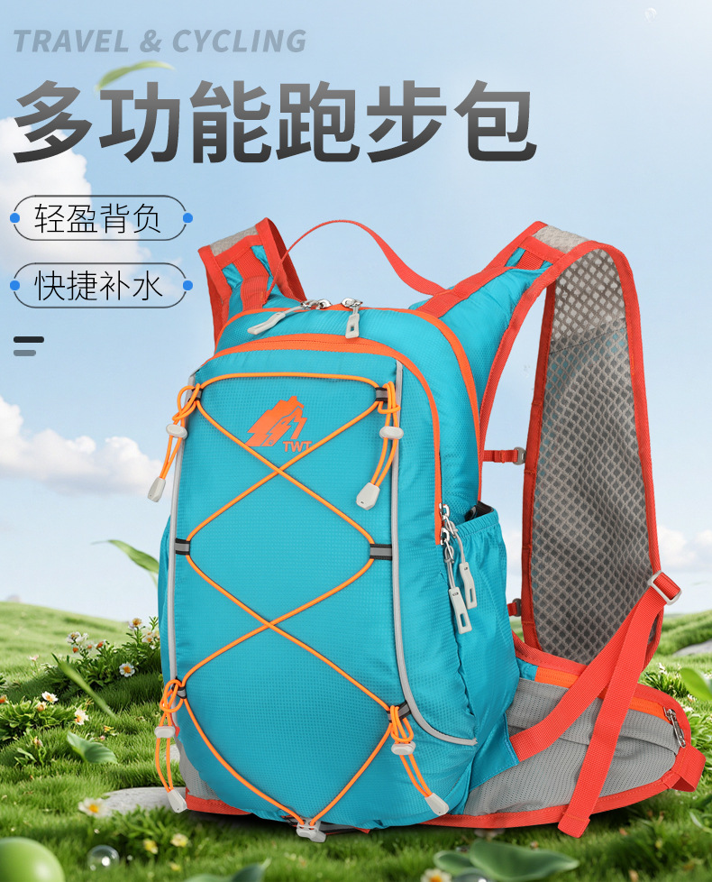 New cross-border casual sports running backpacks, outdoor hiking bags, ultra-light fitness bags, hiking water bags and backpacks pic 1