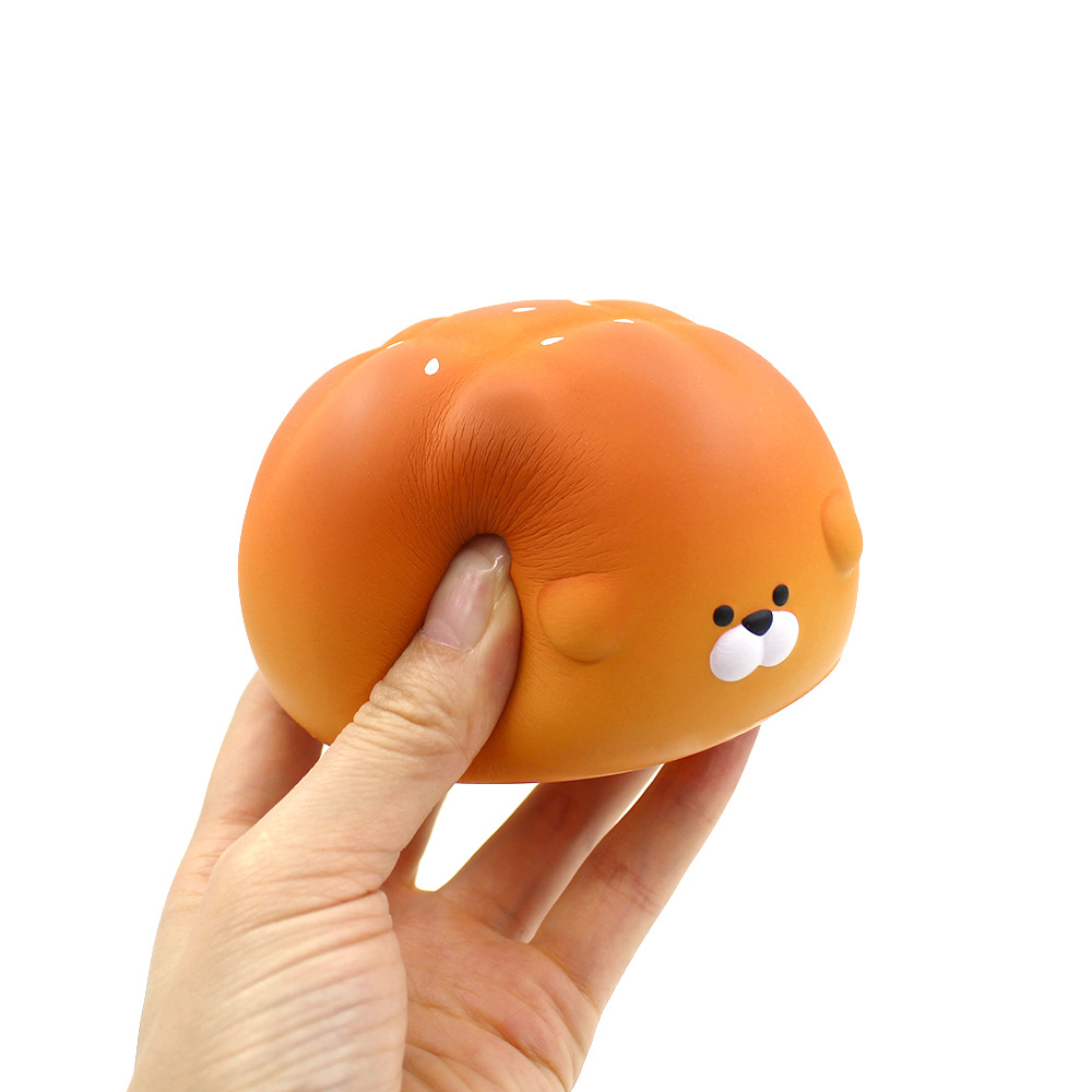 儿童玩具超软PU面包狗玩具慢回弹发泄创意玩具详情2