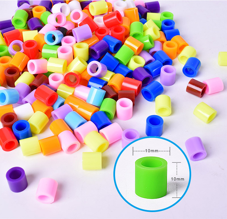 New 10mm Jigsaw bean hot melt bead DIY ocean-themed set toy 1300 pieces 1cm Jigsaw Bean XL hot beans pic 6