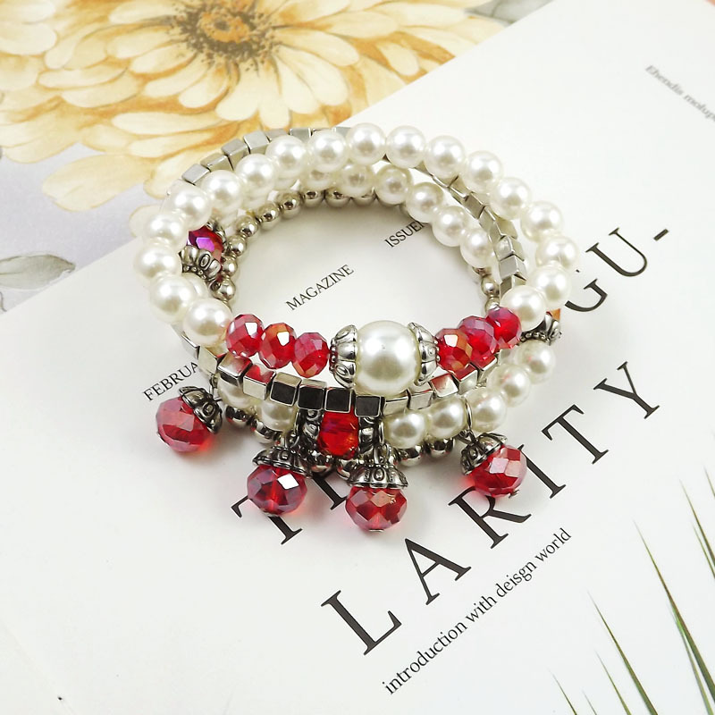 欧美时尚夏威夷风海滩风泰国度假风弹力线串珠手链手环手饰S7759详情8