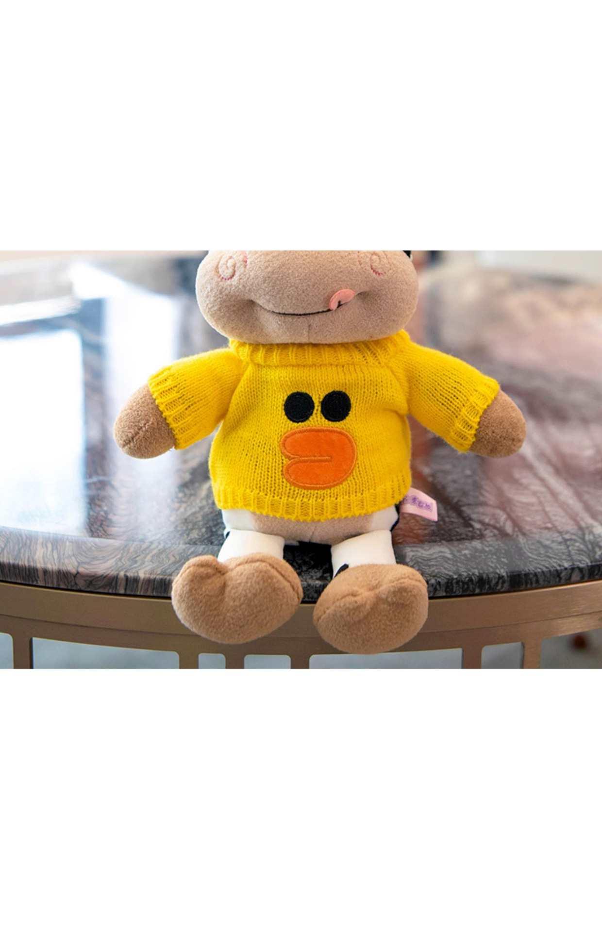 Cute cow figurines, plush toys of calves, Chinese zodiac cows, trendy dolls, New Year gifts, and birthday gifts for girls pic 10