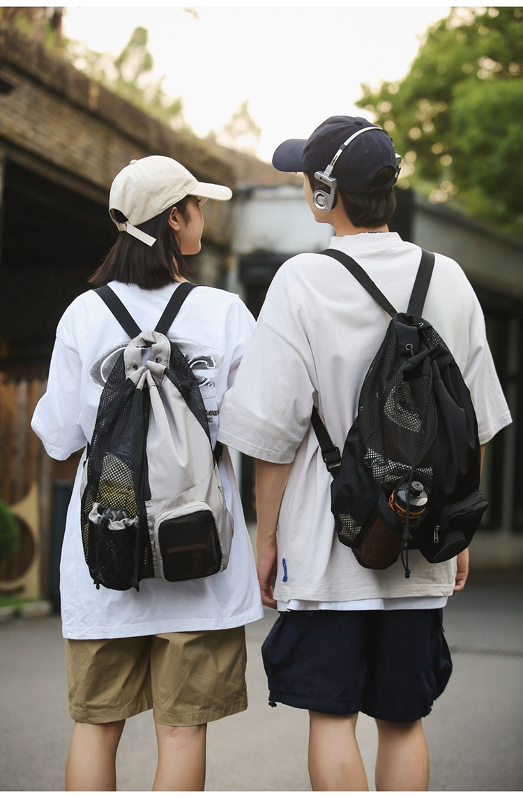 手提袋式游泳健身旅行专用 收纳方便网纱元素运动风格详情13