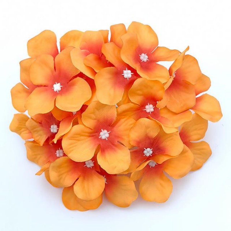 仿真绣球花头婚庆花墙路引罗马柱装饰插花道具材料绢布假绢花批发详情19