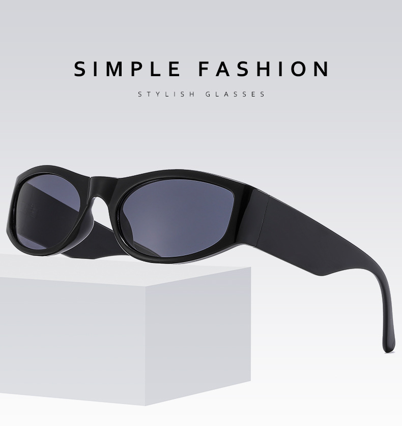 New Y2K spicy girl sunglasses from Europe and America, futuristic, millennium internet-famous street style sunglasses, cross-border trendy glasses for men and women pic 6