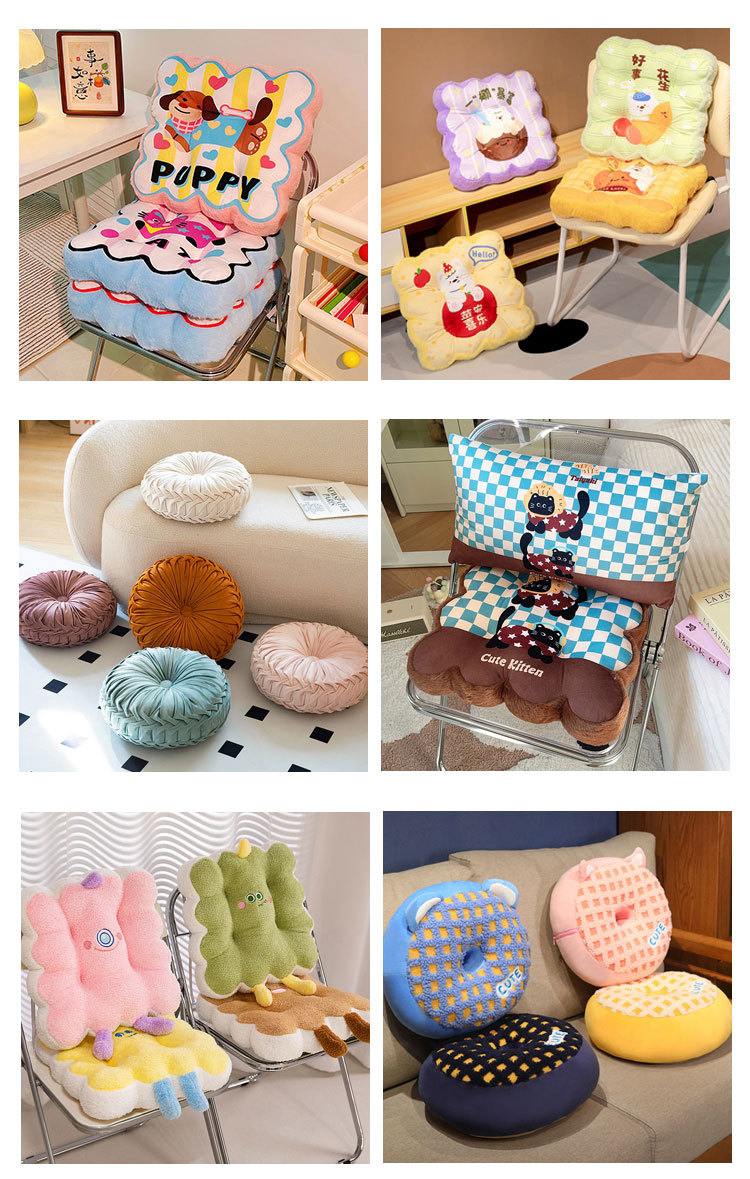 厂家定制蒲团坐垫地上坐墩懒人沙发榻榻米垫学生椅子加高软垫批发详情6