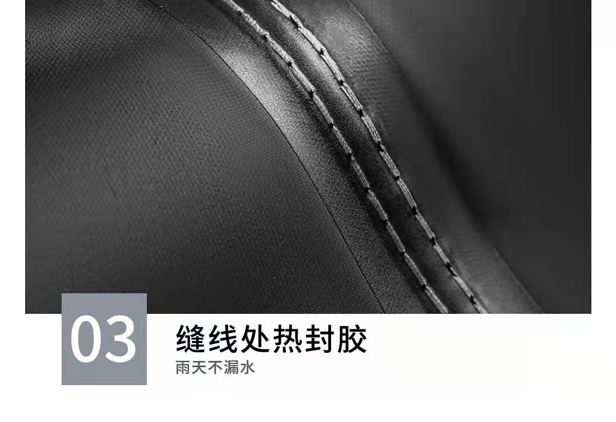 13Y长款雨衣成人全身男女环卫执勤劳保工地户外一体连体防汛反光详情7