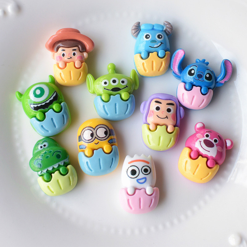 Wholesale of simulated corn bread, cookies, popsicles, resin accessories, crocs, food toys, diy materials, pj1137 pic 32