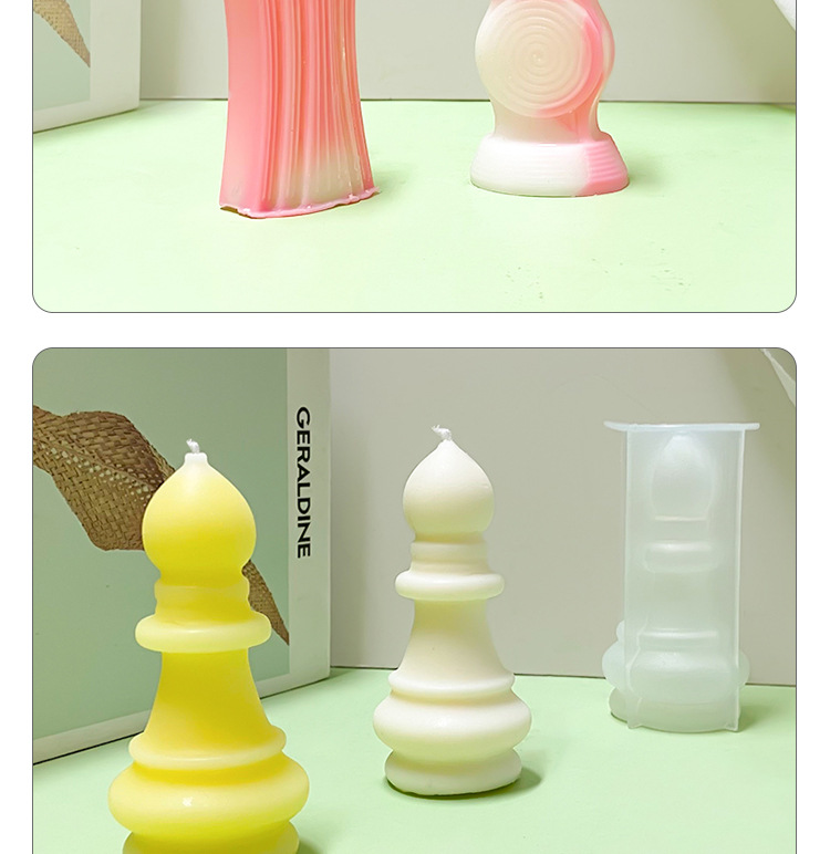 2024新品蜡烛模具手工DIY立体扩香石香薰石膏磨具蜡烛硅胶模具详情12