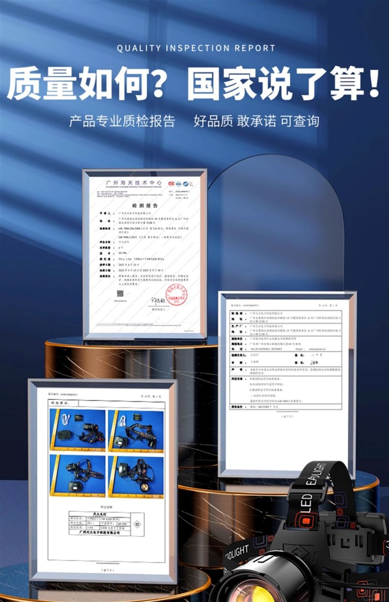 天火手电筒强光充电头戴式照明灯便携头灯2025新超亮感应户外远射详情1