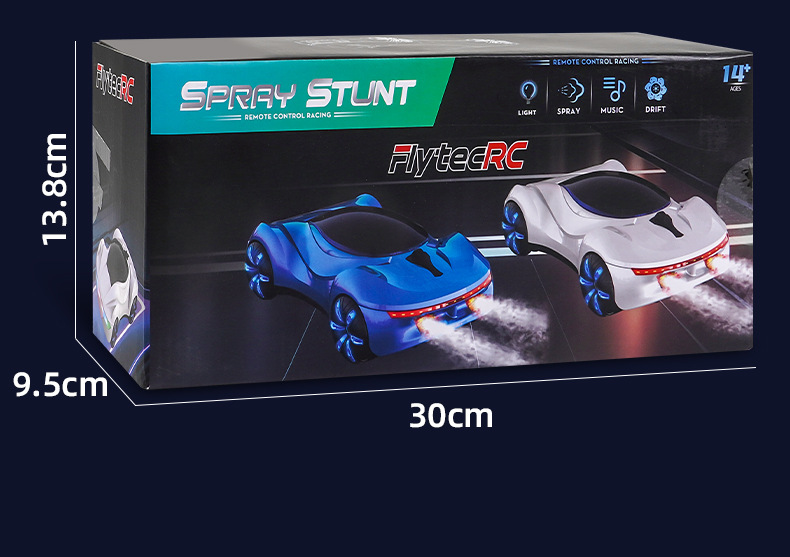 Cross-border Y19 Dual Spray Drift Car Gesture Sensing Racing Car Stunt Supercar Remote Control Car Toy Boy Sports car pic 26