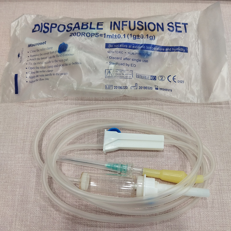 Wholesale of sterile liquid infusion medical disposable intravenous infusion sets for export pic 7