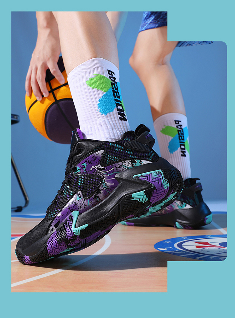 臣马工厂直销跨境新款批发男女透气防滑青少年初中学生成人篮球鞋详情22