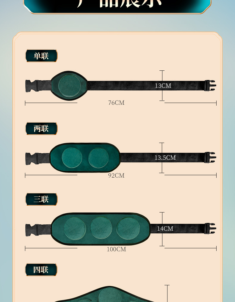 无烟艾灸盒随身灸家用艾灸熏蒸仪器具包袋罐炙艾条柱熏热敷袋温灸详情8