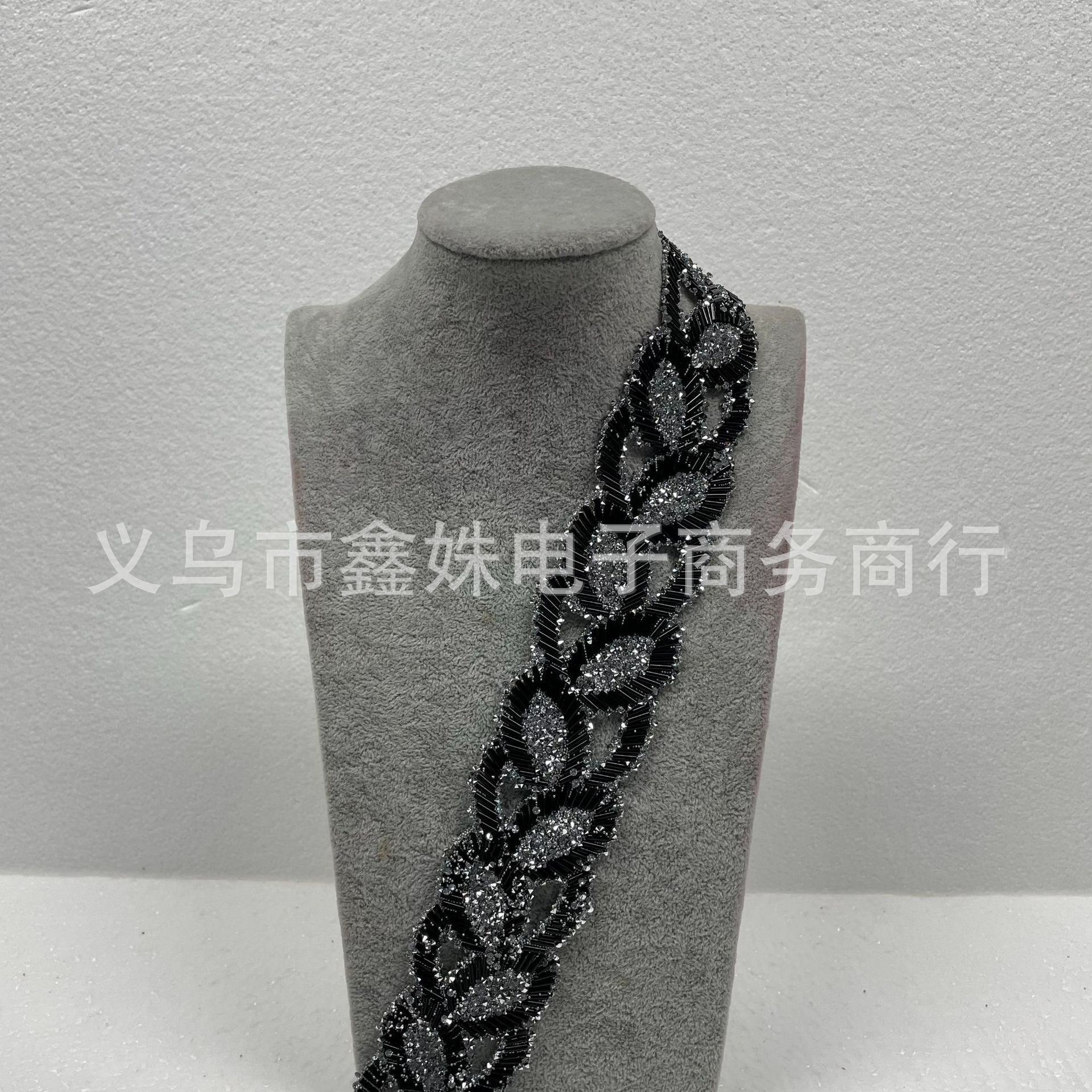 90cm/码多色叠加珠管树脂服装辅料礼服配饰10码/包详情25