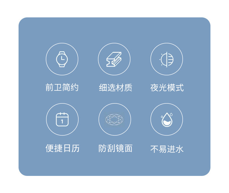 电子登山挂表现货运动多功能金属挂钩登山表多规格金属户外电子表详情2