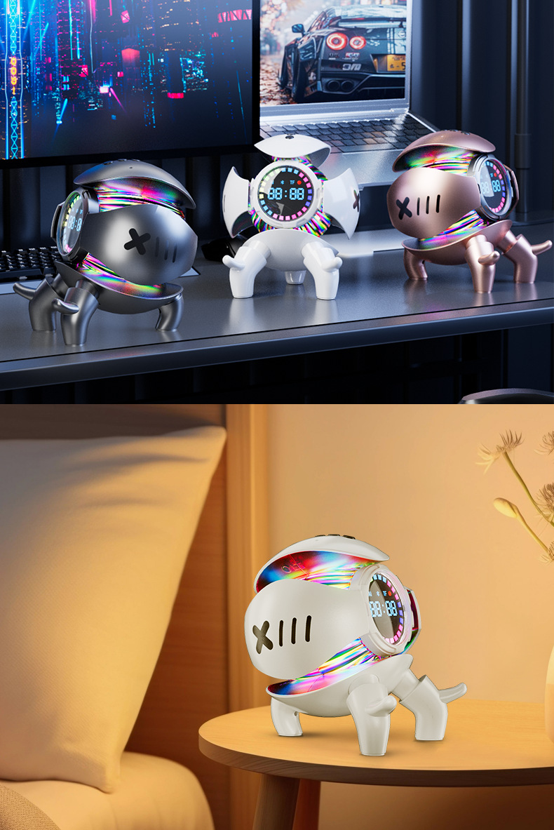 Connect the Wi-Fi to the Doubao Deepseek Little Monster smart Bluetooth clock. Insert the TF card and connect it to the computer speaker pic 17