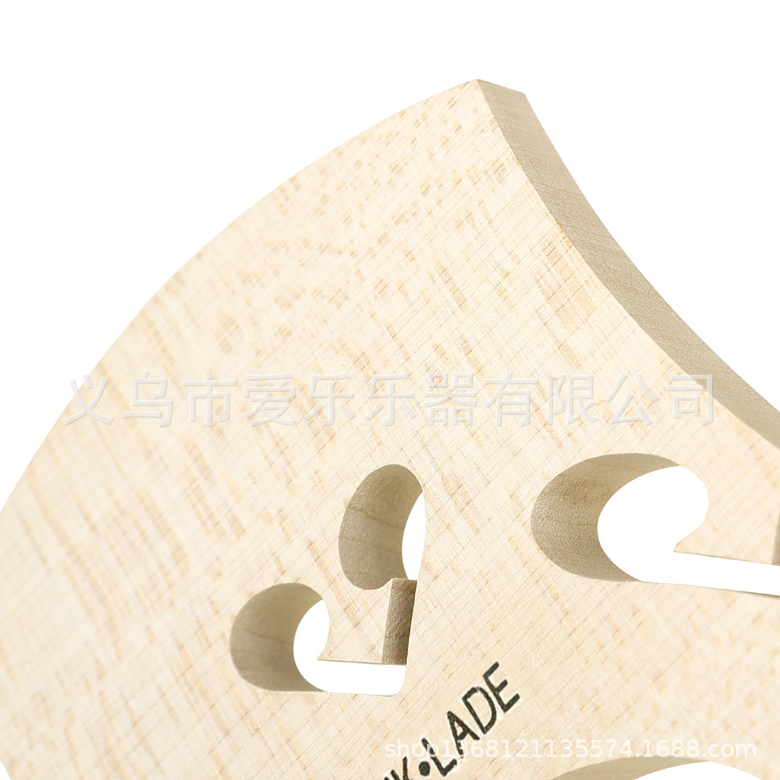 巴洛克大提琴琴码欧料枫木大提琴琴桥大提琴配件木质大提琴马桥详情11