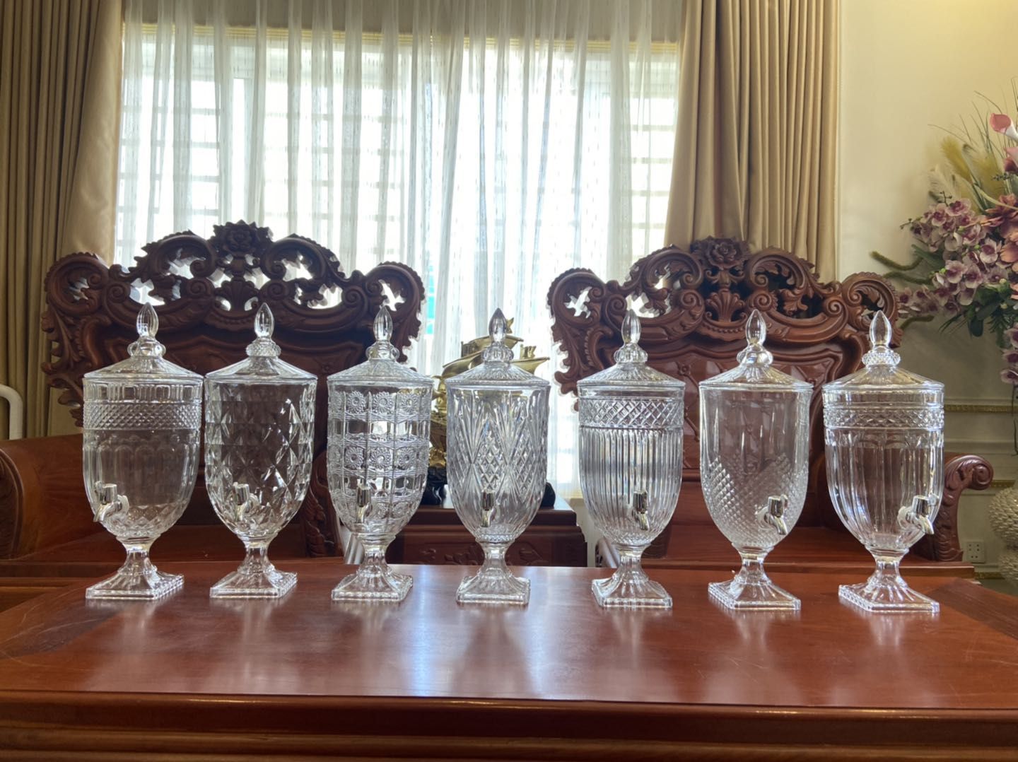 玻璃果汁罐饮料桶带龙头商用柠檬水果汁桶 大容量密封详情2