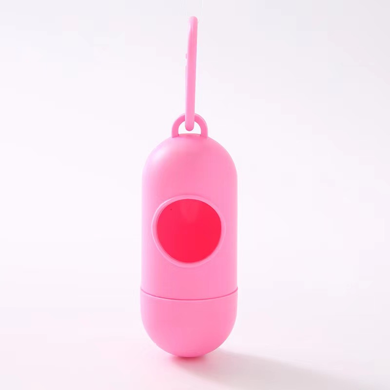 宠物垃圾袋分配器便携式胶囊药丸拾便器狗狗宠物清洁用品垃圾盒详情21