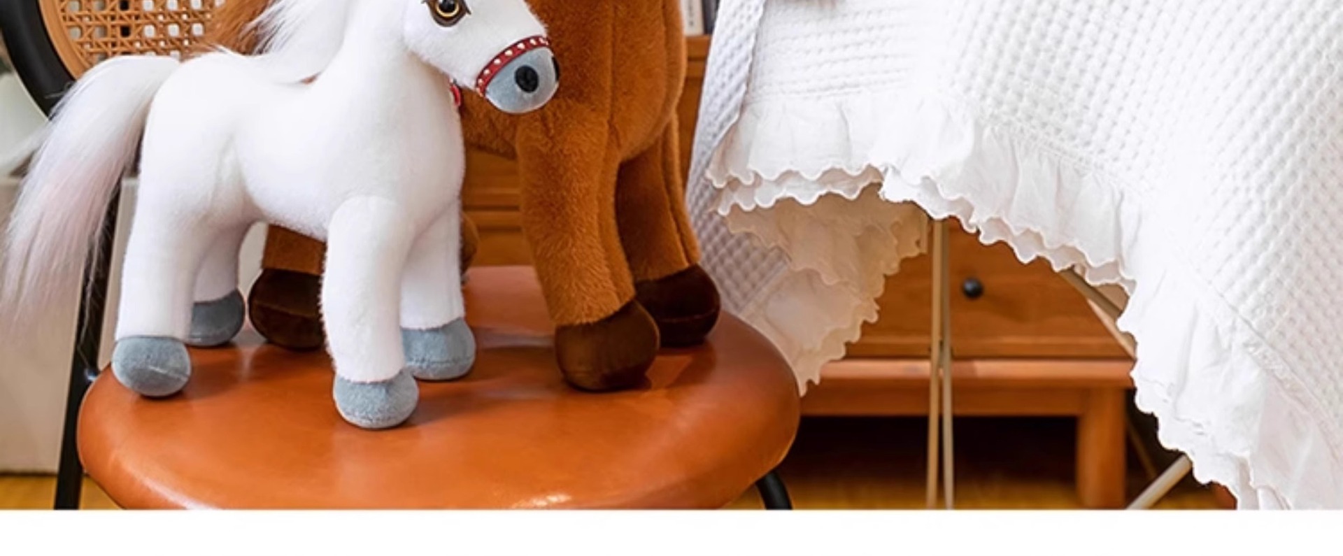 马年吉祥物仿真小马公仔毛绒玩具可爱生肖马玩偶布娃娃活动礼品详情18