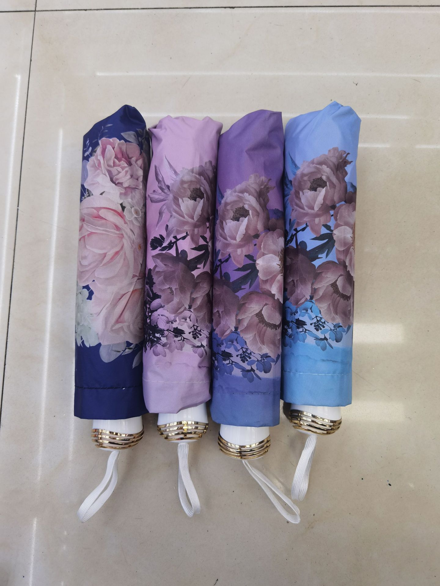 High appearance level rose umbrella, all-weather and all-weather sunshade umbrella, sun protection and UV protection umbrella, high appearance level folding umbrella for girls pic 3