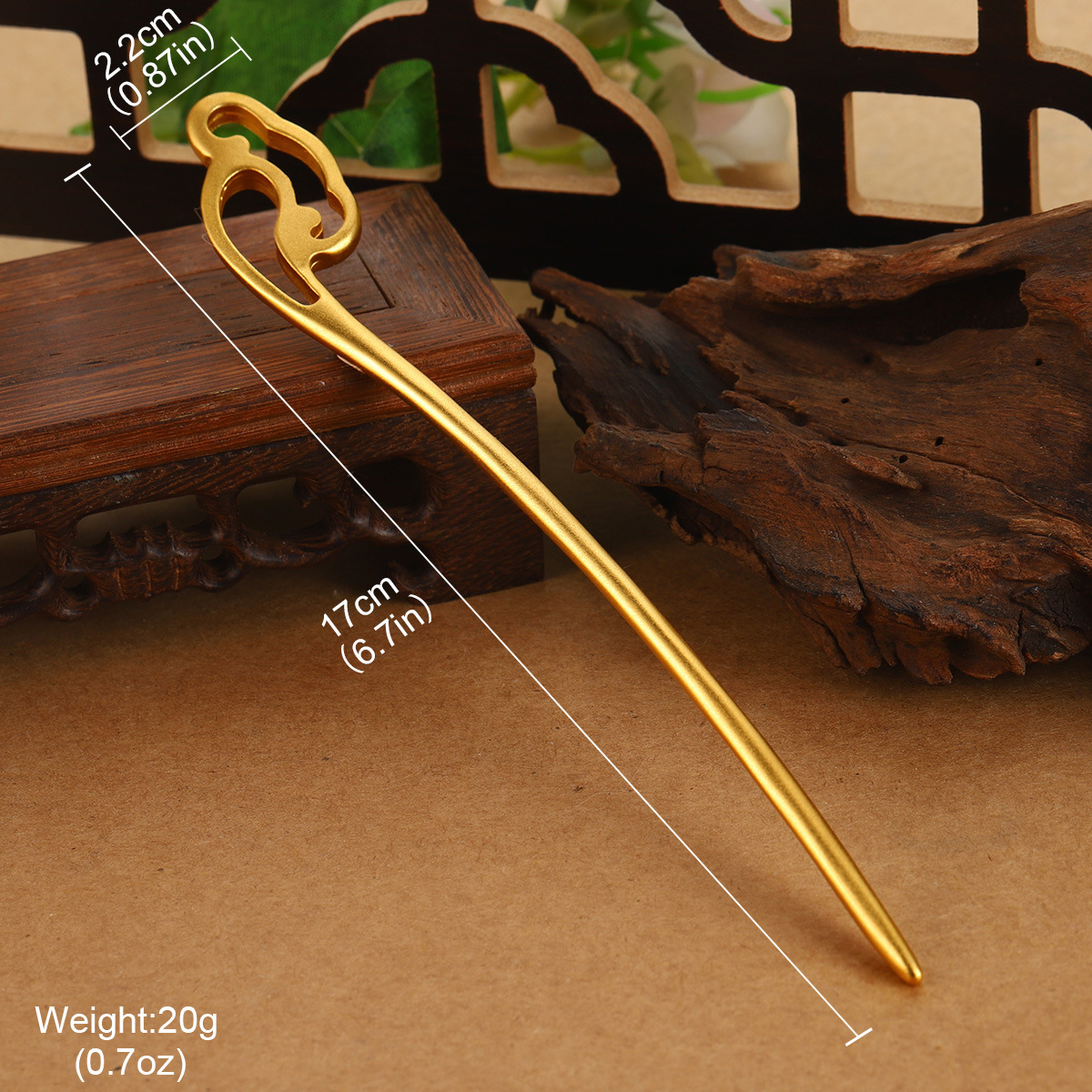 New Chinese-style hollowed-out flower and auspicious cloud hairpins, retro headwear accessories, Hanfu and cheongsam versatile hairpins, courtly ancient style ladies pic 46