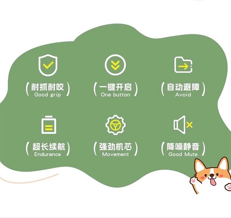狗狗玩具自动遛狗球耐咬自嗨解闷宠物电动智能逗狗神器小狗跳跳球详情3