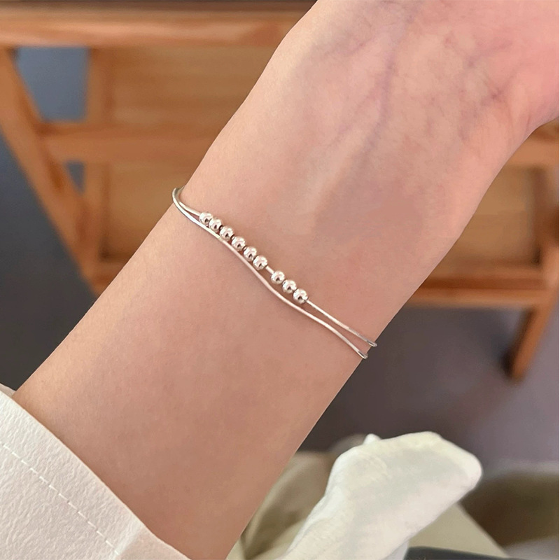 S925银新中式珍珠手链女简约大气高级感小众设计2025新款手饰详情28