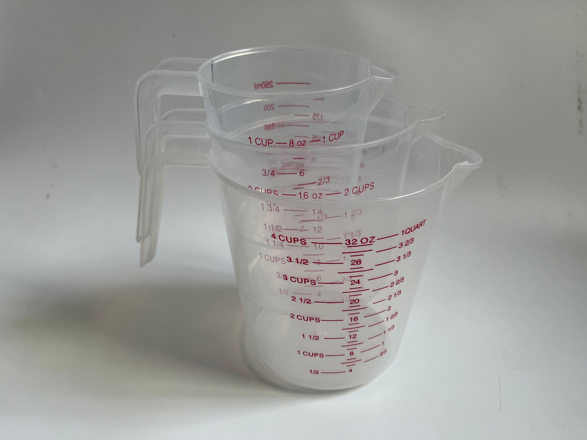 Wholesale large-capacity measuring cup set series: plastic measuring cups for cake shops, milk tea shops, beverages, and baking pic 12