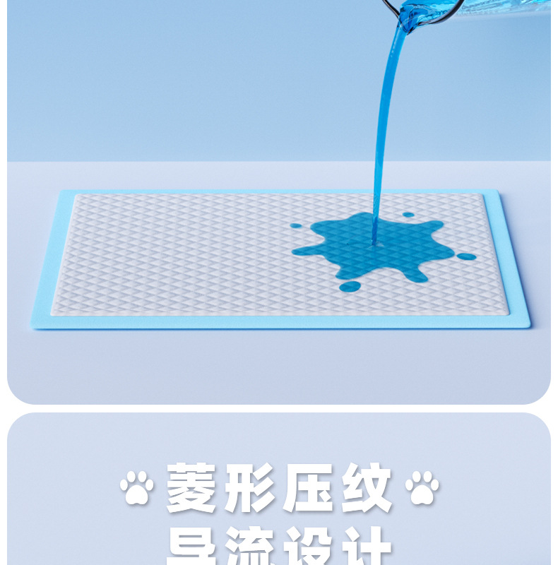 亚马逊狗尿片宠物尿垫大量批发一次性吸水除臭狗狗加厚隔尿垫用品详情7