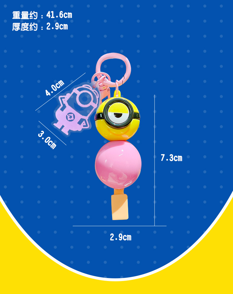 Genuine cartoon Minions, sweet keychains, cute bags, pendants, couple key chains, pendants and gifts pic 7