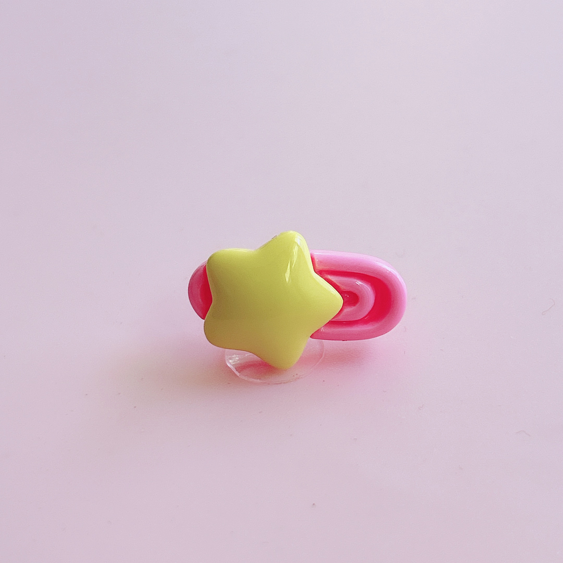 XN Star Pin, Bow sign, Heart-shaped Big eyes, diy resin jewelry accessories, Handmade hair clip stickers pic 16