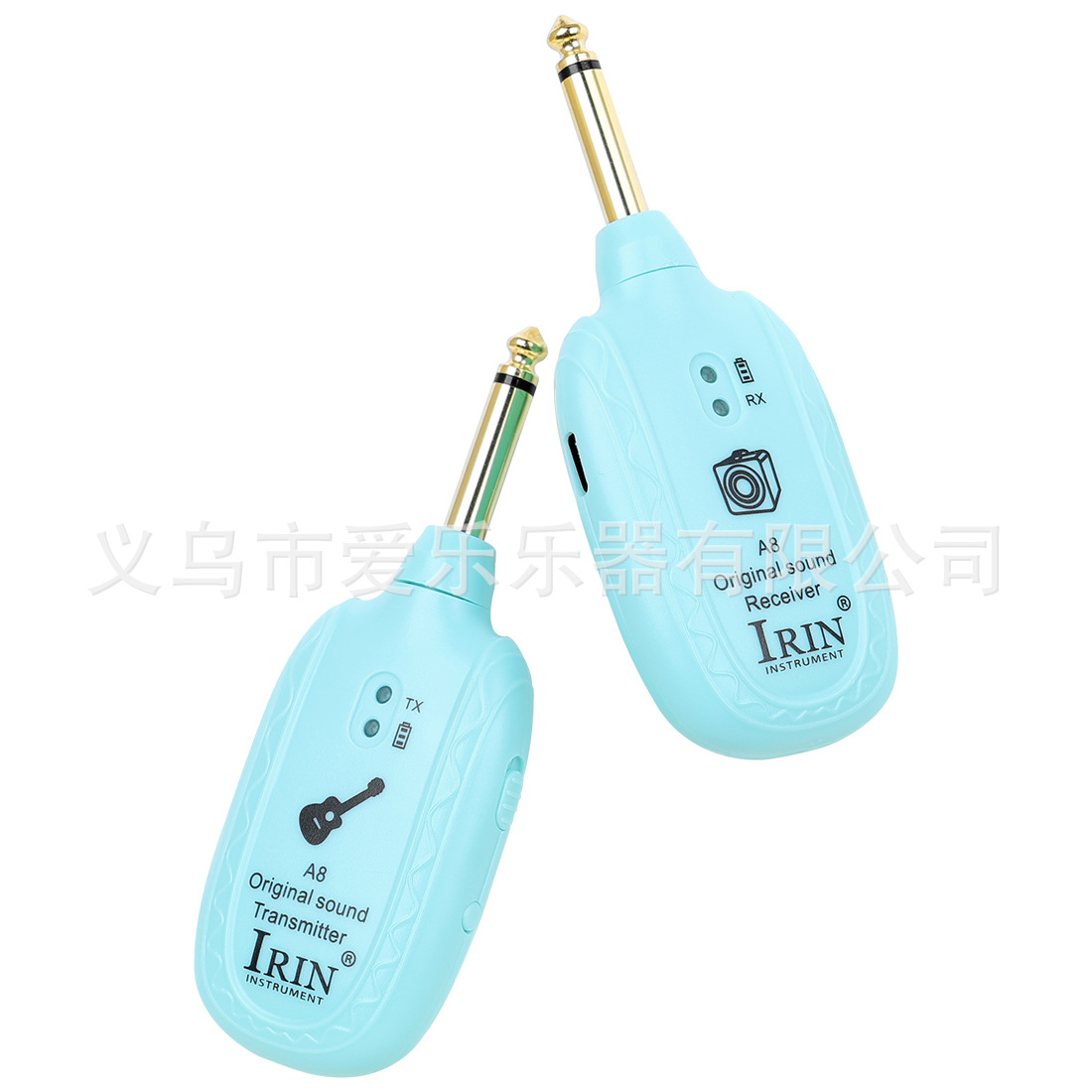 IRIN电吉他无线收发器电吹管乐器音频传输系统拾音器A8接收发射器详情10