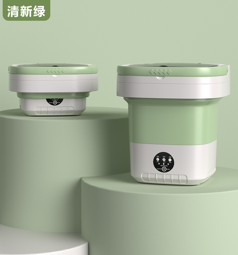 半自动内衣折叠洗衣机家用小型迷你洗衣机可脱水洗袜子机跨境批发详情18