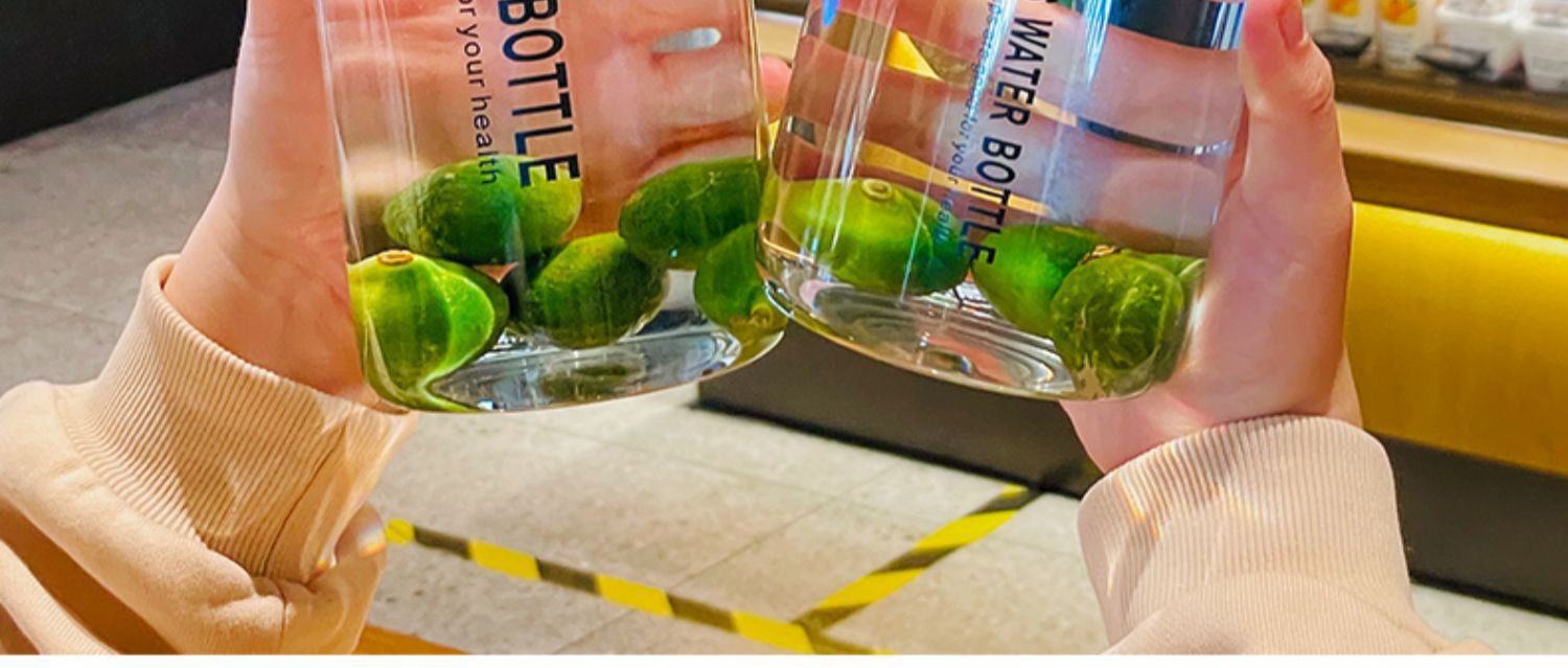 Extra-large capacity ton-ton glass cup, explosion-proof and high-temperature resistant, tea brewing water separation with tea compartment, thickened water cup, high appearance level water pic 9