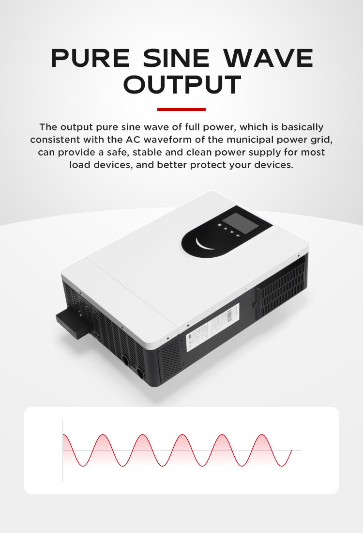 立群太阳能光伏逆控一体机太阳能逆变器1KW-10KW纯正波家储逆变器详情6