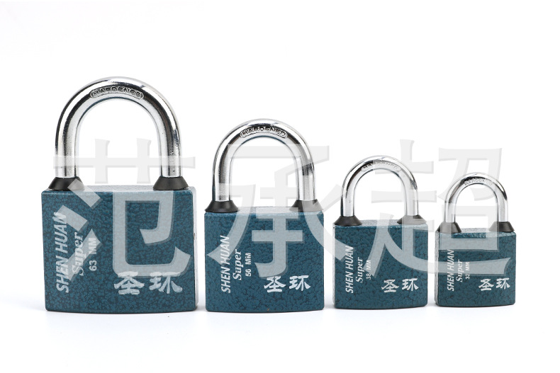 防水挂锁纯铜锁芯多把钥匙加厚型大门仓库柜子锁喷塑批发弹子挂锁详情16