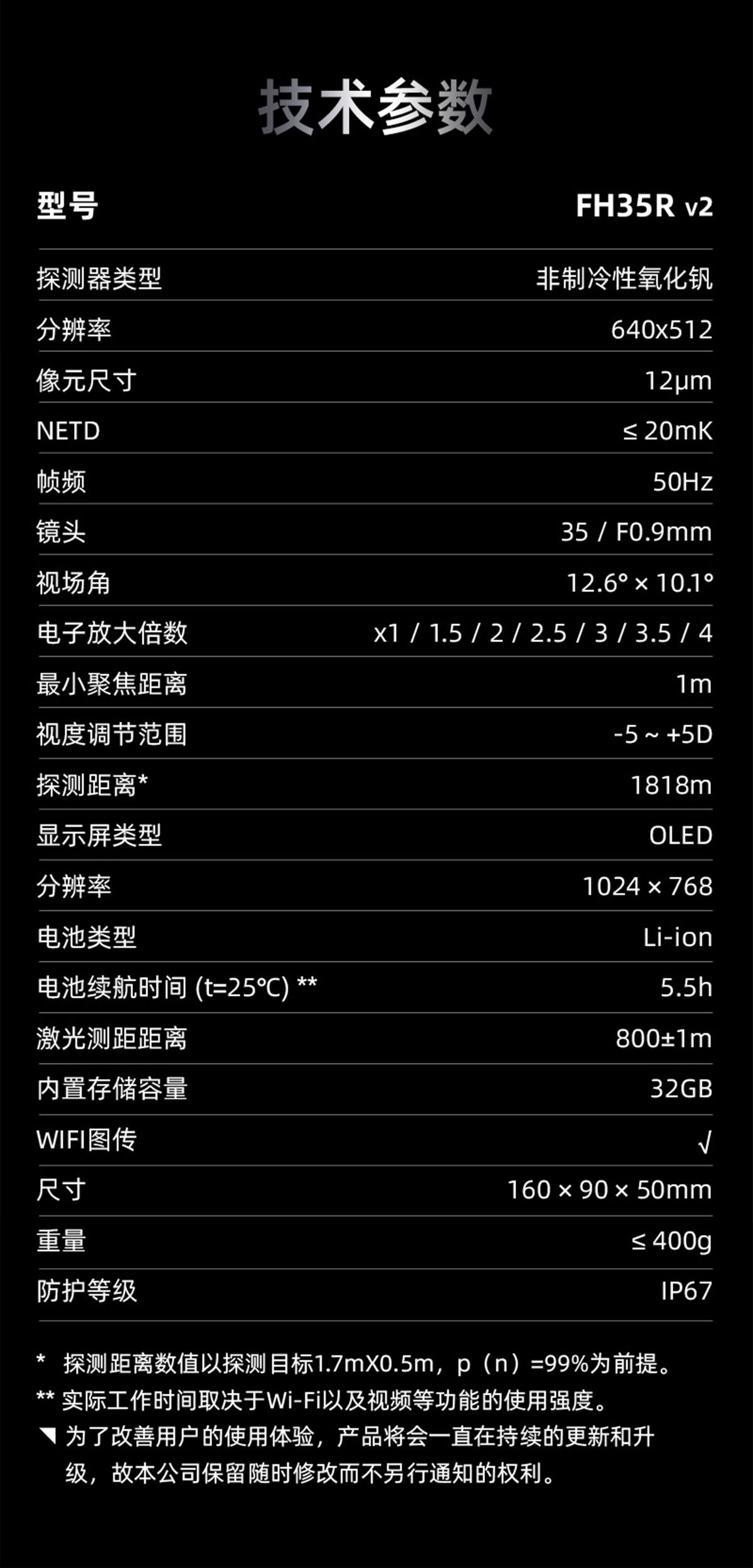 InfiRay Arrow FH35R V2 high-definition thermal imager for outdoor handheld night vision infrared detection thermal imaging pic 10