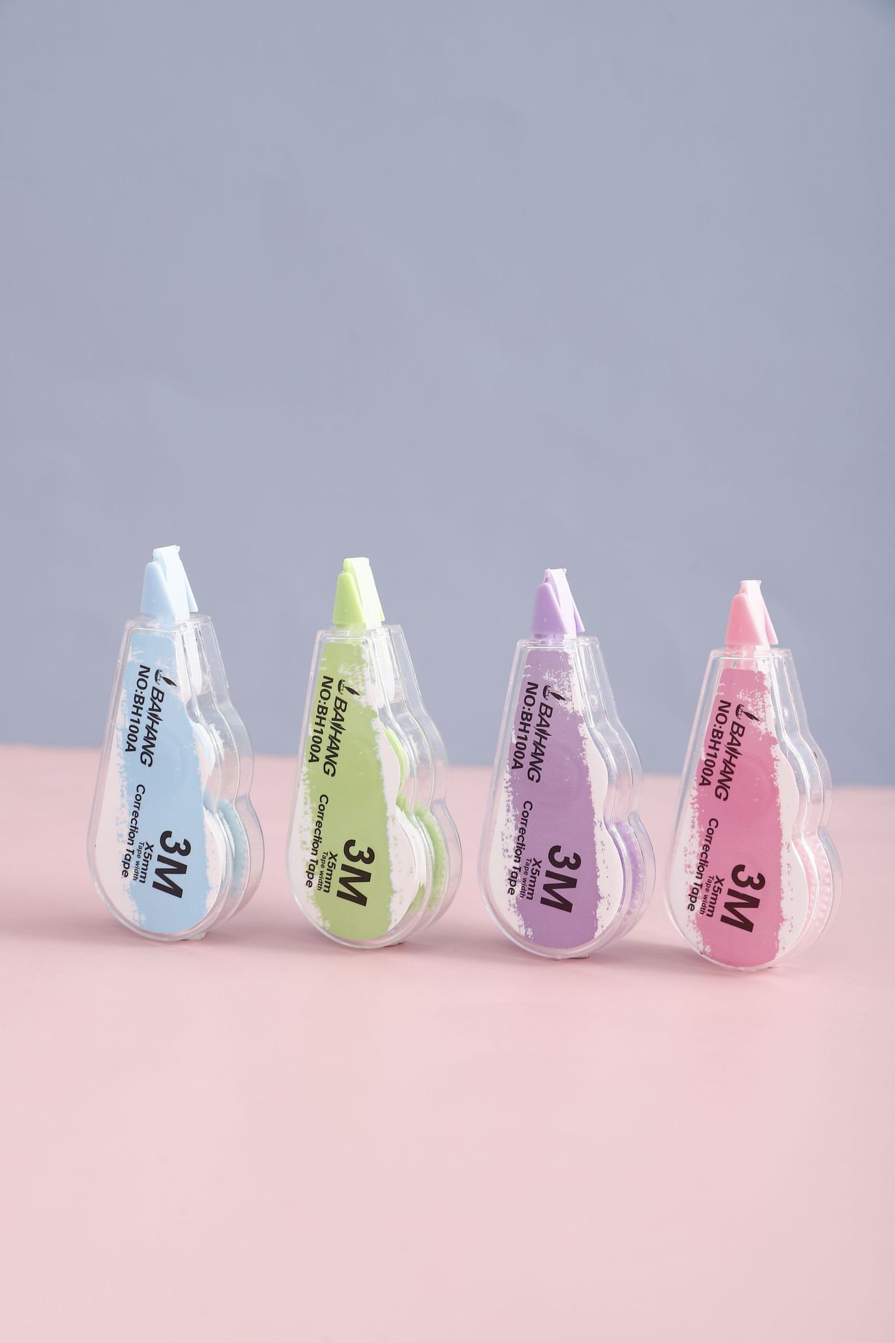 Creative cartoon correction tape, simple semi-transparent mini correction tape, non-breakable office and study supplies correction tape pic 6