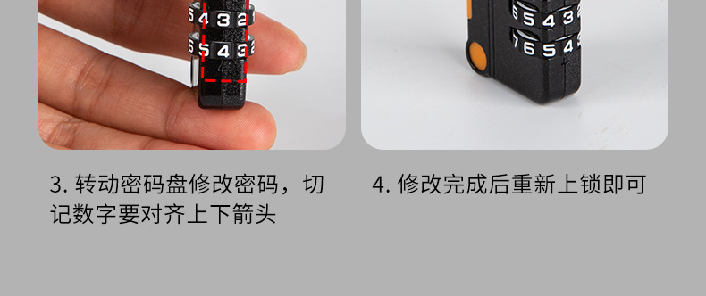 跨境专供密码锁箱包健身房柜子密码挂锁钢丝锁防盗小型防丢绳锁详情21