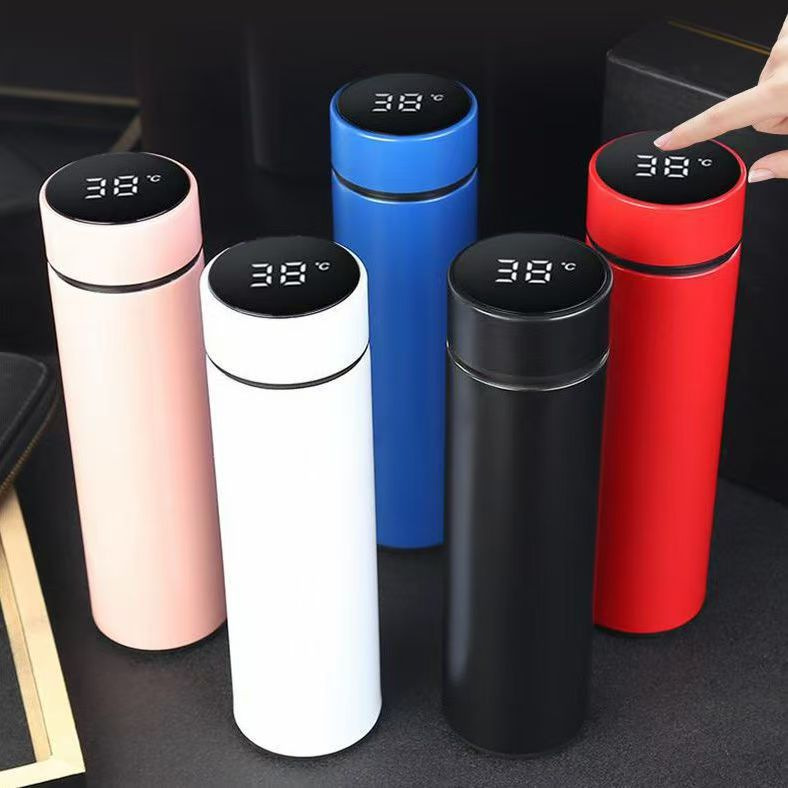 广告促销数显智能杯304不锈钢保温杯温度显示商务礼品水杯子批发详情3