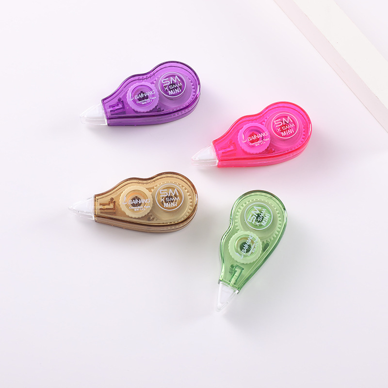 Wholesale of stationery correction tapes for primary and secondary school students, office and study supplies, and correction tapes. 5-meter correction tapes are directly supplied by the manufacturer pic 18