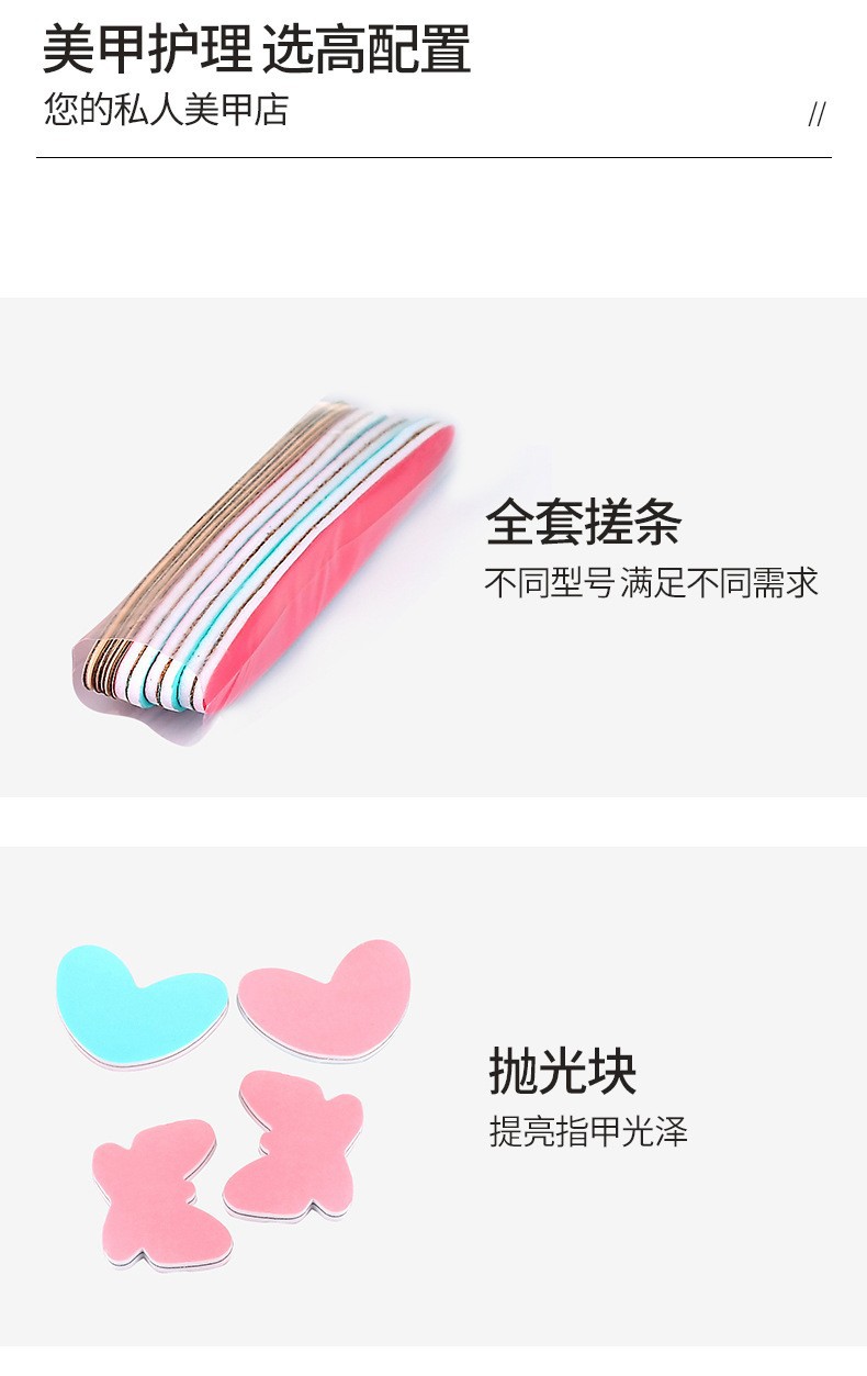 Amazon Nail Art Wonder Polishing Wax Tool Set for beginners and novices, specially designed for home use in nail care and opening a store pic 13