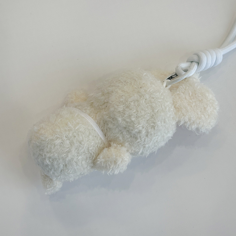 Wholesale of cute bear pendants, plush toys, figurines, little rabbits, schoolbags, hanging ornaments, keychains, and doll gifts pic 17