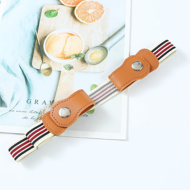 儿童懒人腰带2.5CM隐形无痕松紧弹力腰带男女童宽松简约弹性裤带详情48