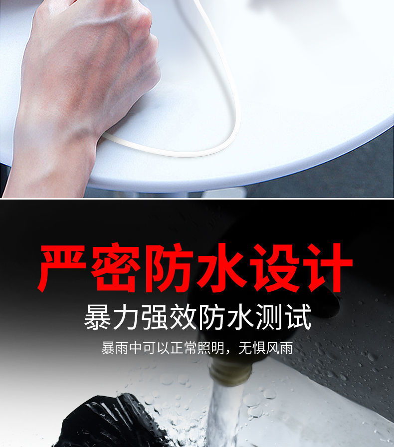 跨境XHP70强光手电筒可充电野外安保巡逻充电宝输出铝合金usb变焦详情33