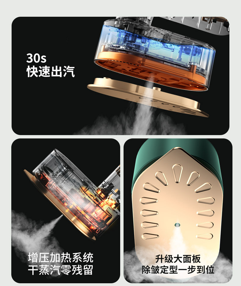 手持挂烫机便携式蒸汽熨烫机手持家用烫衣服熨烫机小型电熨斗详情6