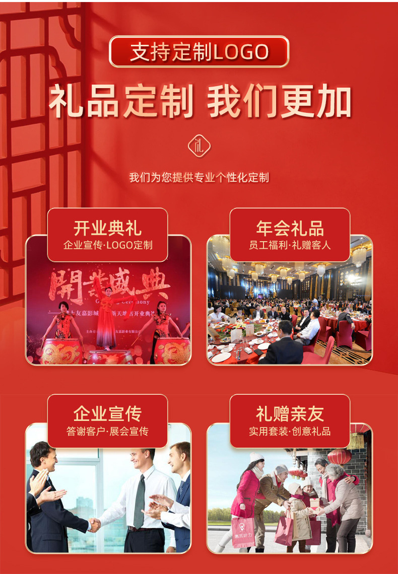 Customized annual meeting gifts, business gift box sets, cervical spine devices, practical and high-end company event souvenirs for customers pic 12