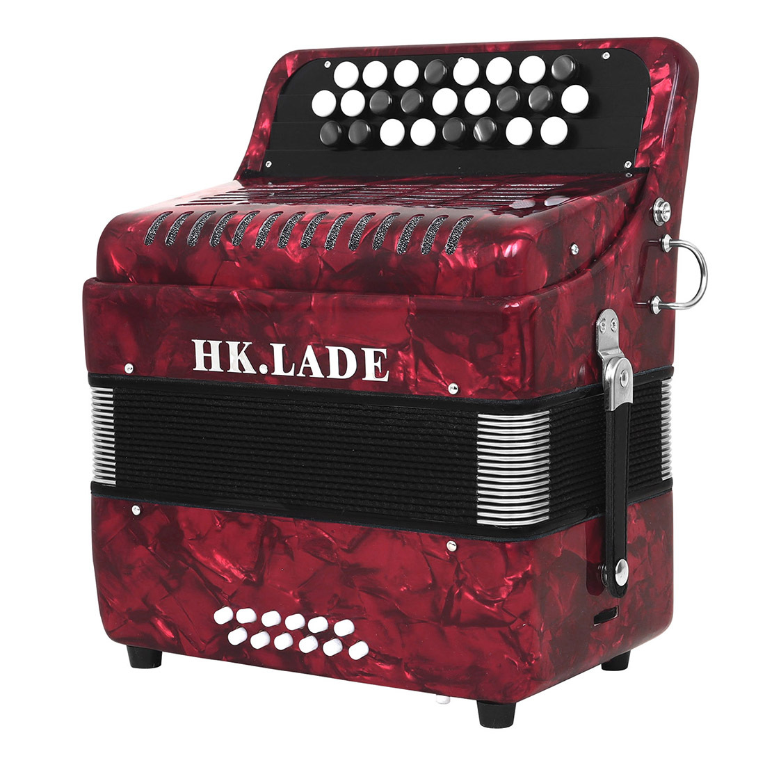外贸25键12贝斯手风琴键钮式手风琴成人表演乐器专业巴扬手风琴详情5