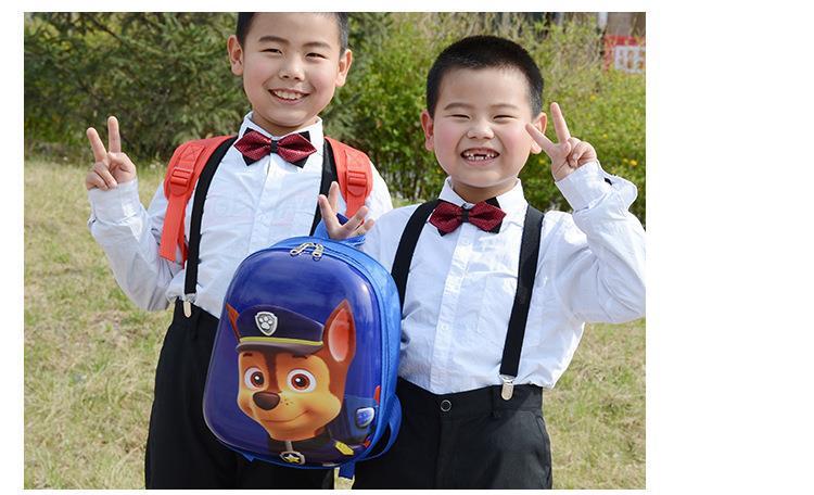 儿童书包硬壳汪汪队小朋友幼儿园卡通2-3-5岁女童男童双肩背包详情19